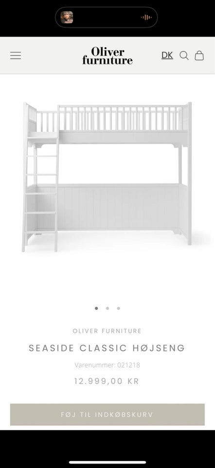 Højseng, Oliver Furniture Seaside