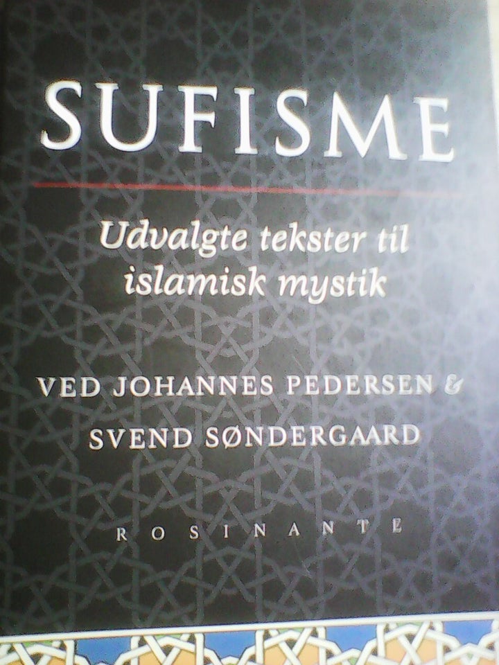 Sufisme, Johannes Pedersen og