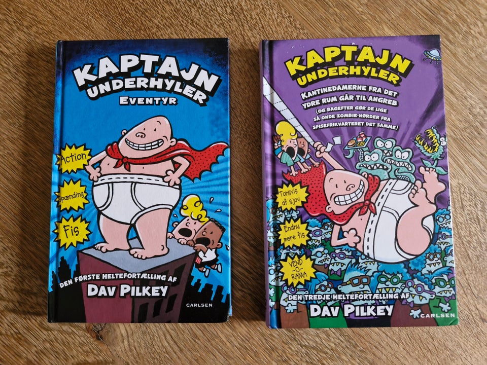 Kaptajn underhyler, Dav Pilkey