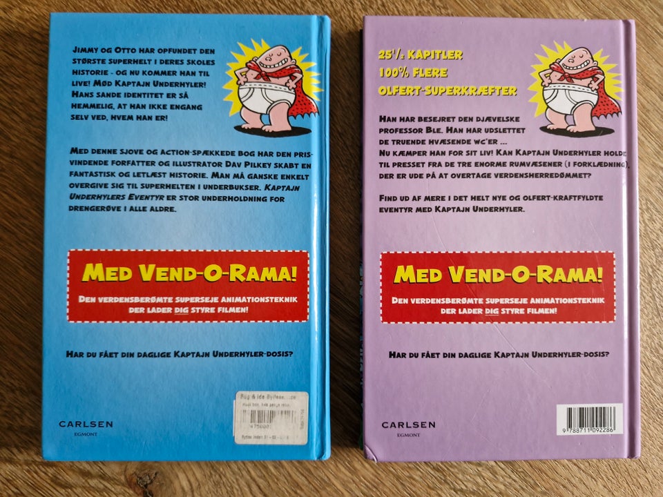 Kaptajn underhyler, Dav Pilkey