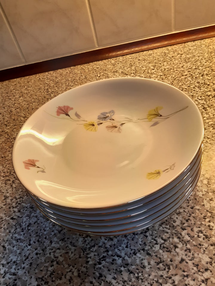 Porcelæn Dybe tallerkener