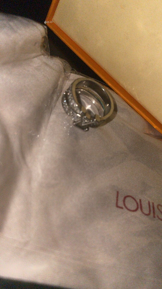 Ring, sølv, Louis Vuitton