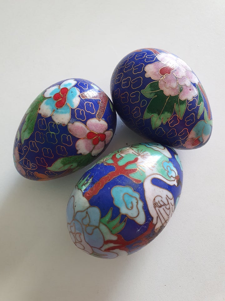 Cloisonné æg, Cloisonné, 40 år gl.