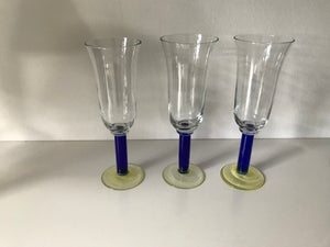 Glas Vinglas  Håndpustet