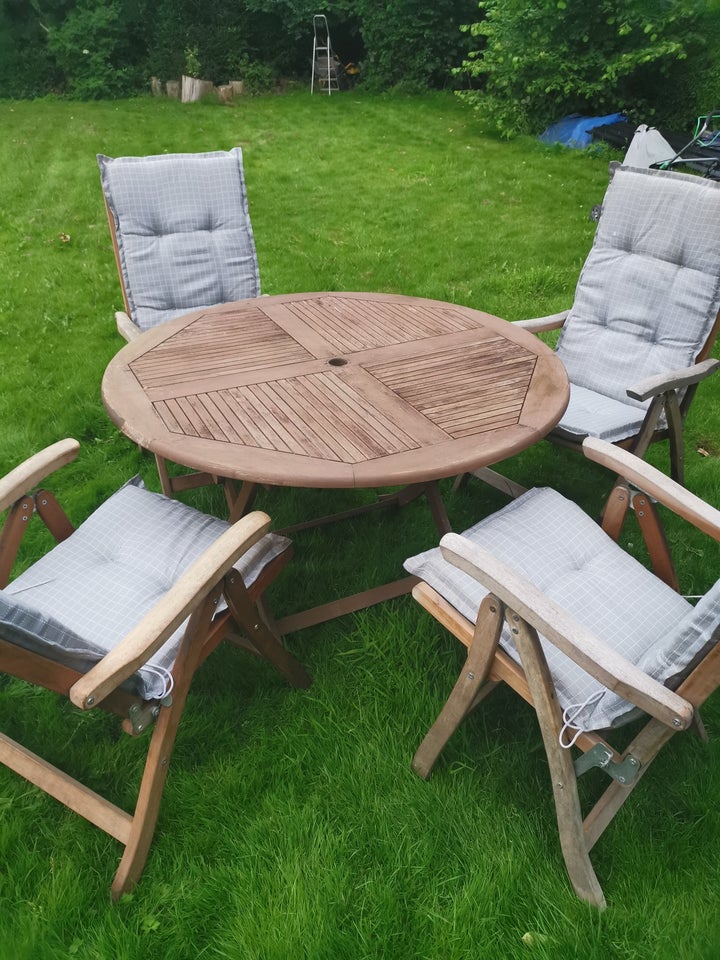 Havemøbelsæt OUTDOOR Teaktræ