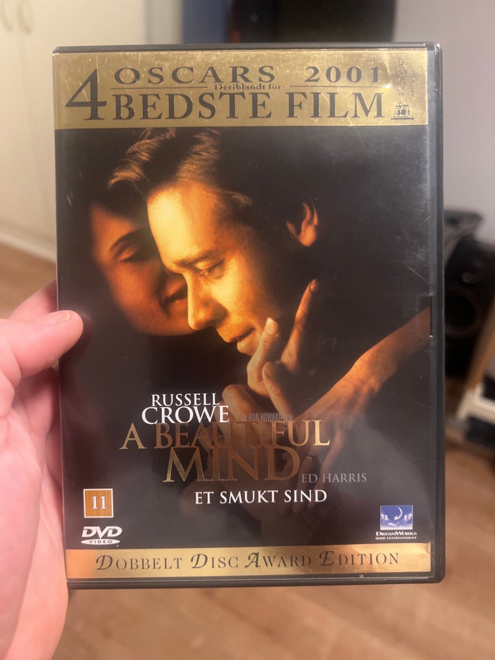 A beautiful mind, DVD, romantik