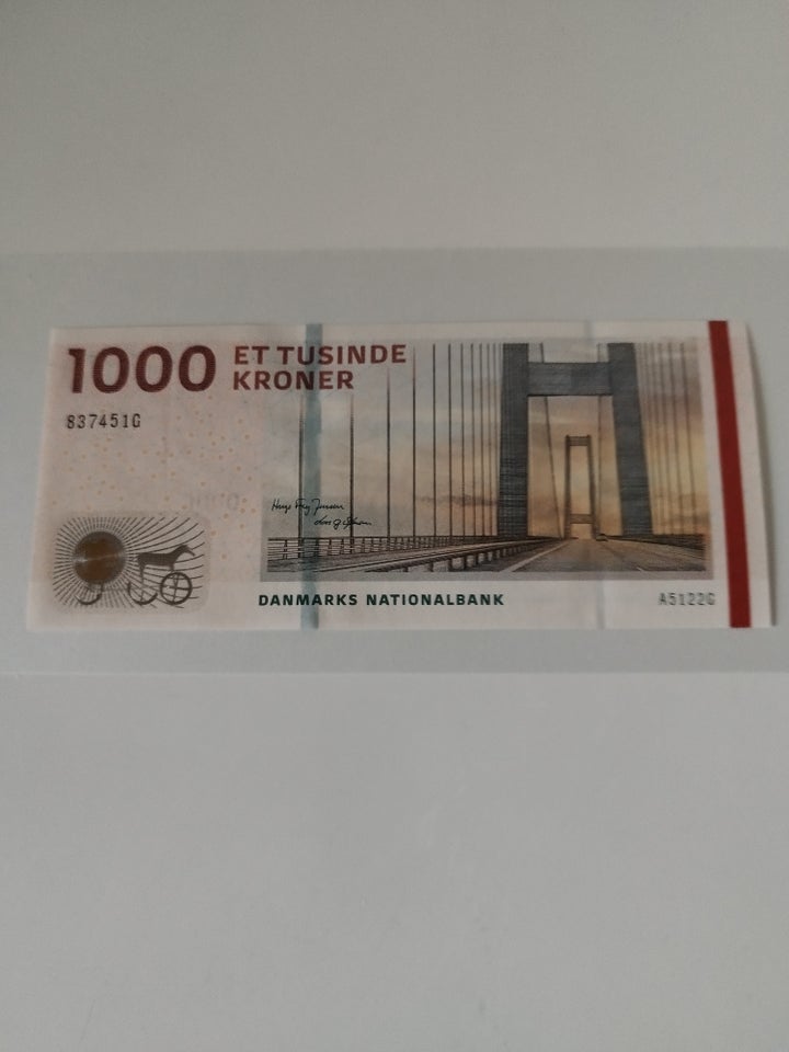 Danmark, sedler, 1000