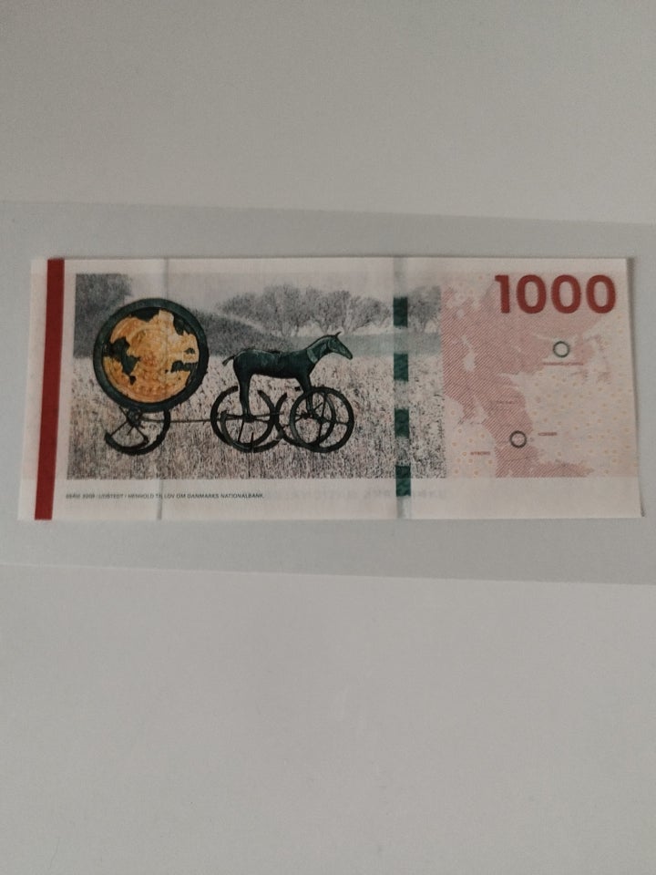 Danmark, sedler, 1000