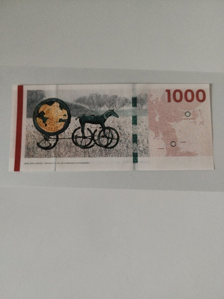 Danmark, sedler, 1000