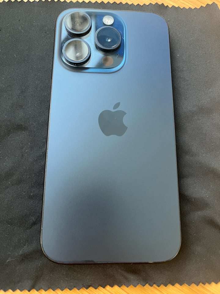 iPhone 15 Pro, 128 GB, blå