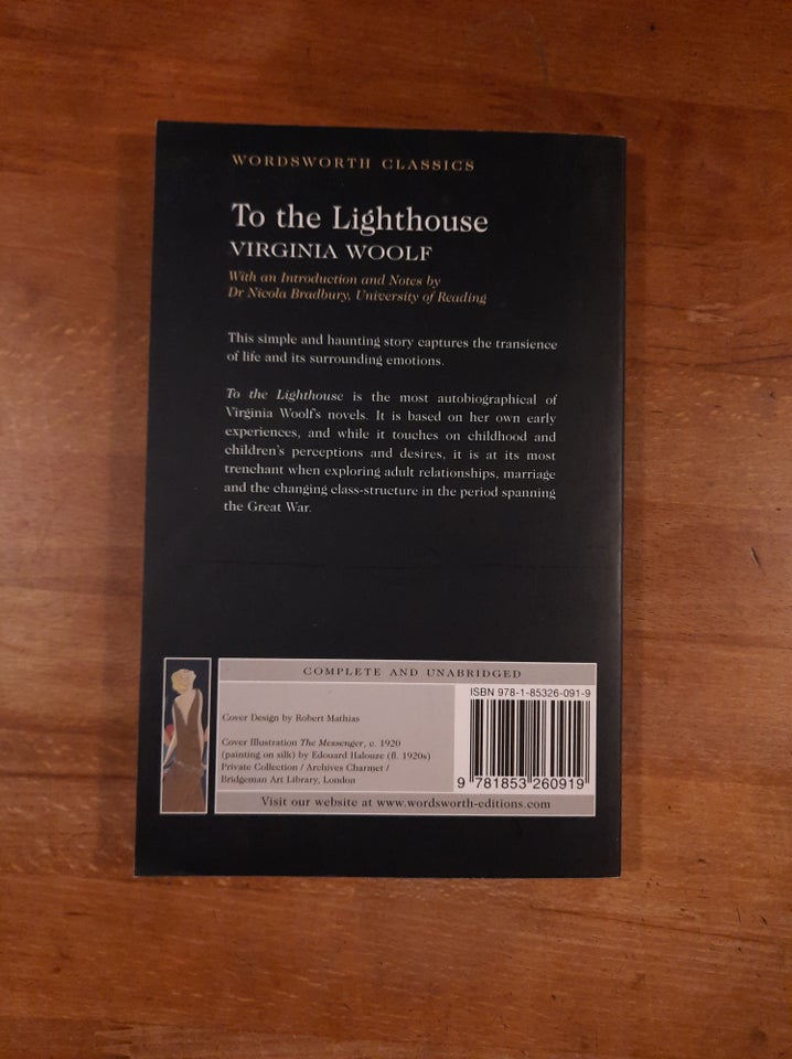 To the Lighthouse (paperback),