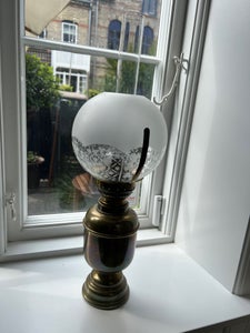 Antik olie lampe