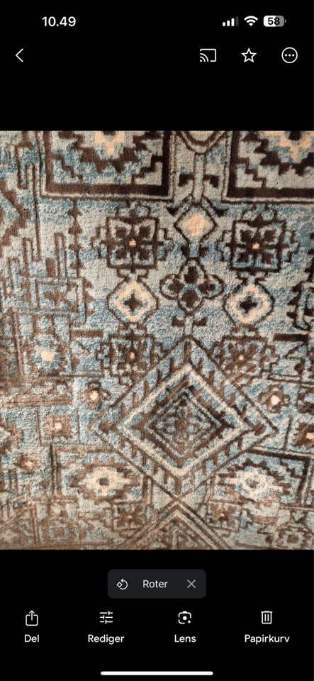 Gulvtæppe, Pashmina, b: 200 l: 290