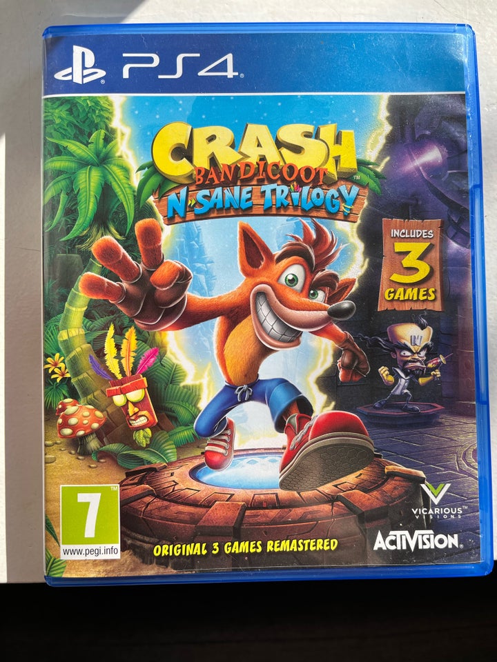 Crash Bandicoot PS4 Spil PS4