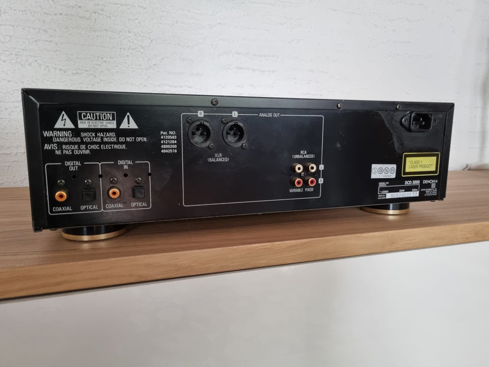 CD afspiller, Denon, DCD 3000