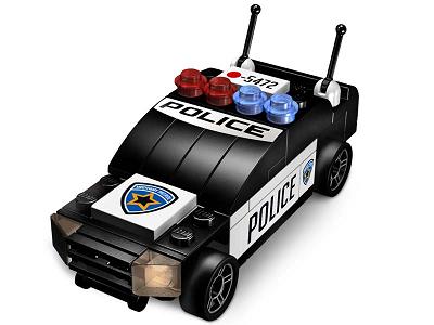 Lego Racers 8665 Highway Enforcer