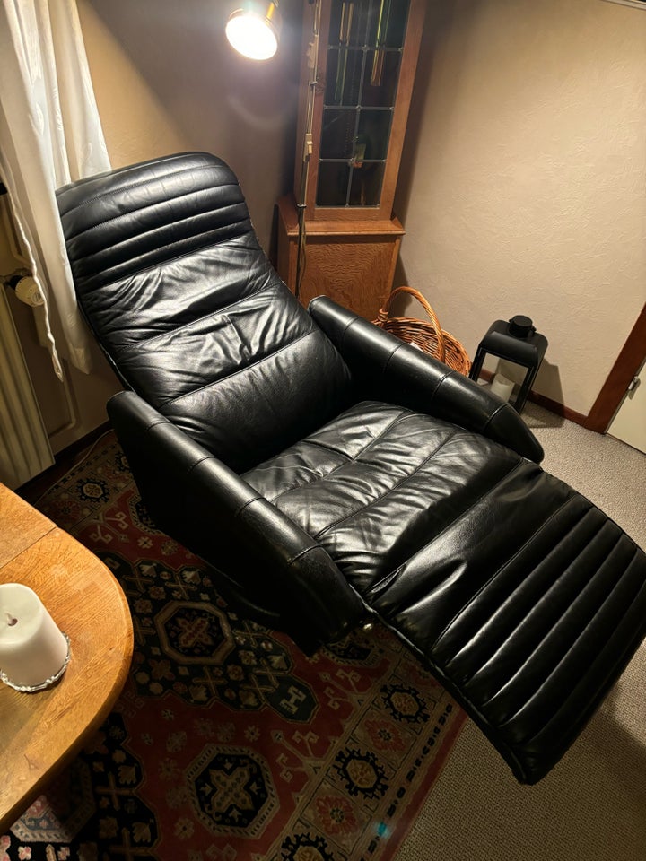 Sofastol, læder