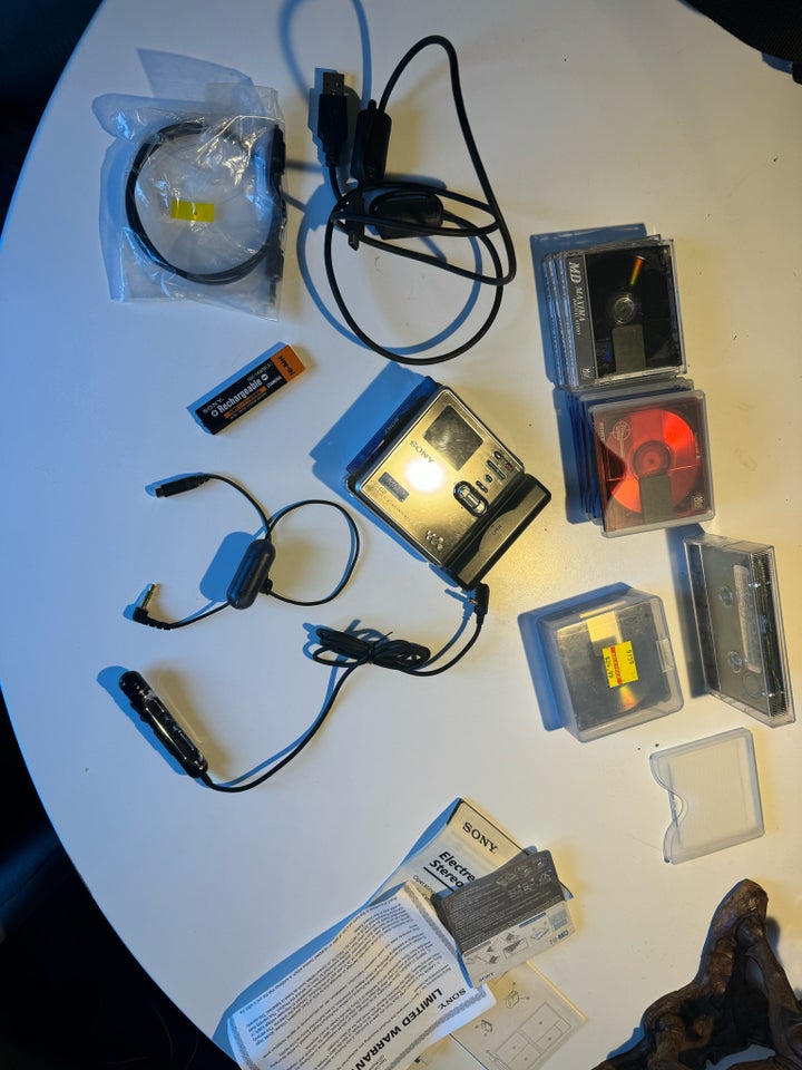 Bærbar minidisc, Sony, Mz RH 10