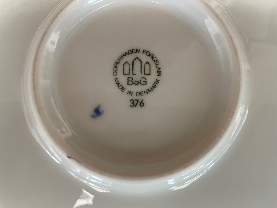 Porcelæn, Store dybe fade fra BG,