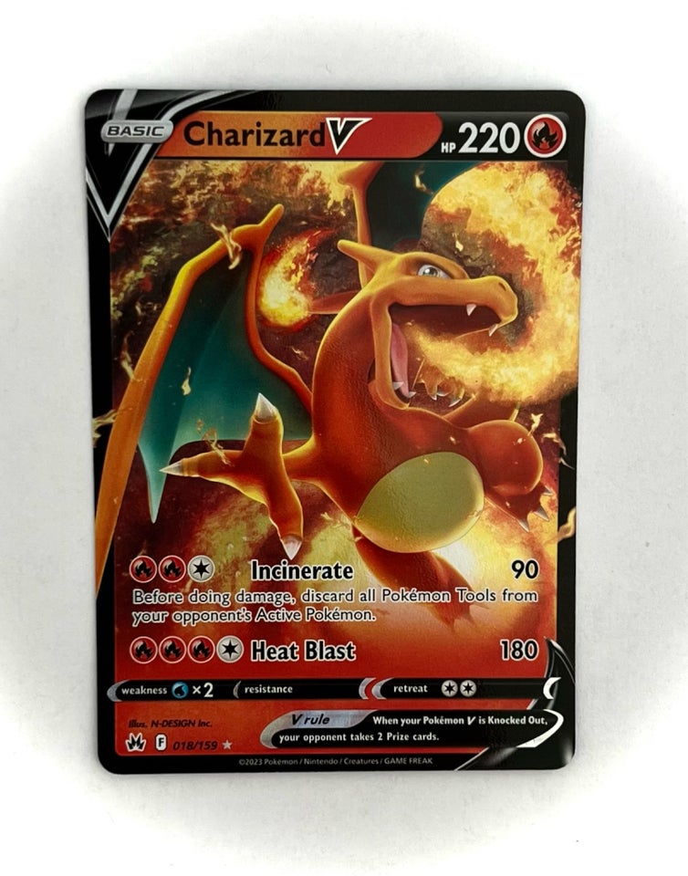 Samlekort, Charizard v 018