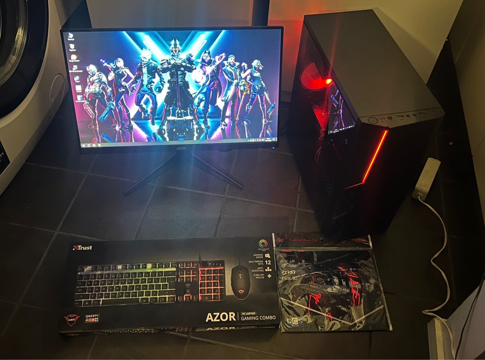 Selvbyg, RGB Gamer Setup i5 GTX,