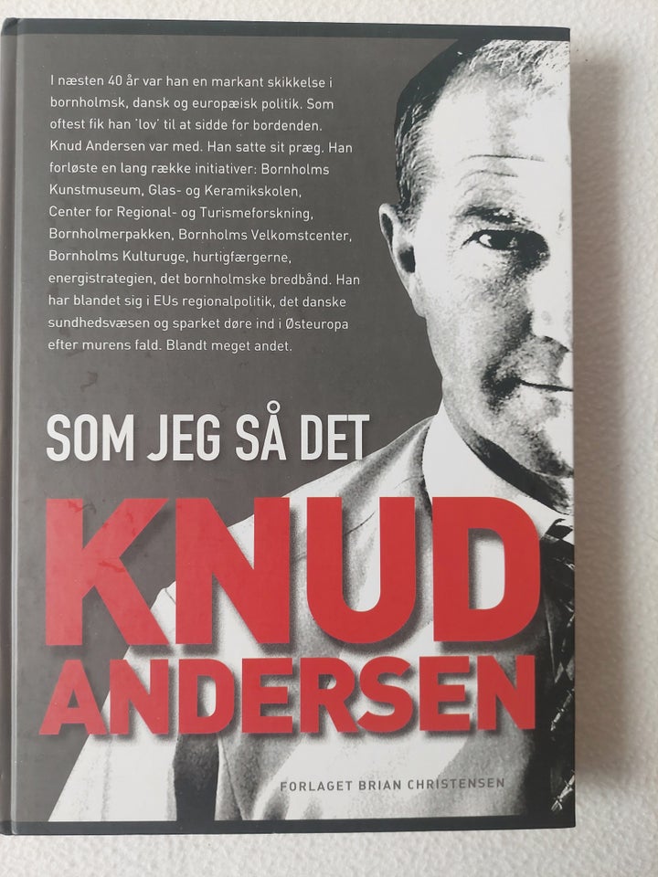 Som jeg så det, , Knud Andersen