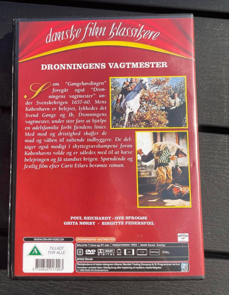 Dronningens vagtmester DVD