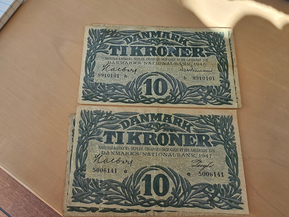 Danmark sedler 10