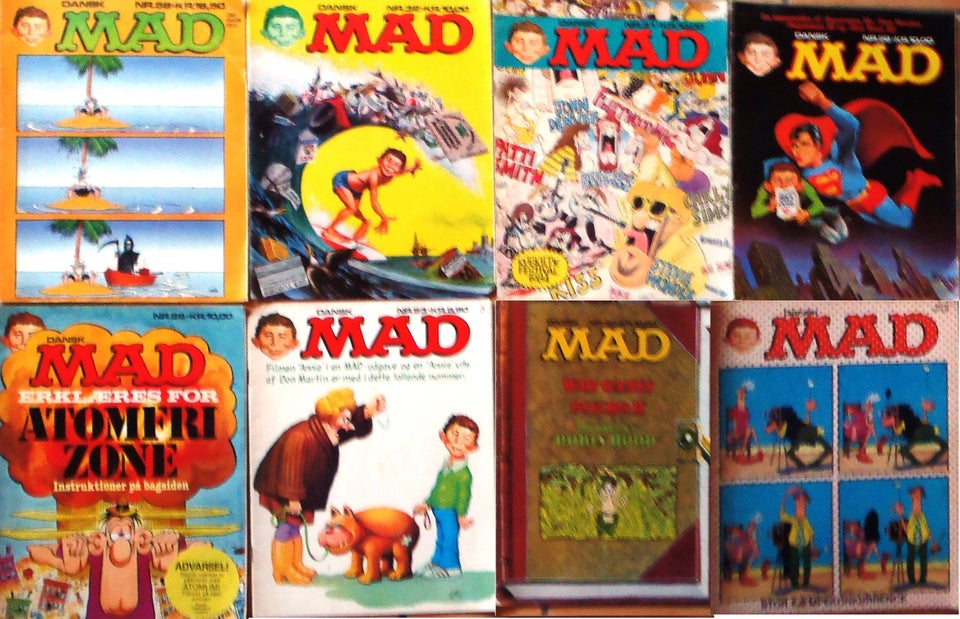 Mad, Alfred E. Neuman, Tegneserie