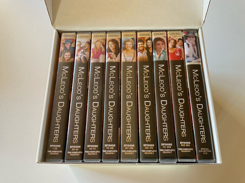 MCLeods Daughters , DVD, TV-serier