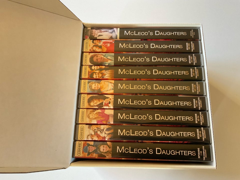 MCLeods Daughters , DVD, TV-serier