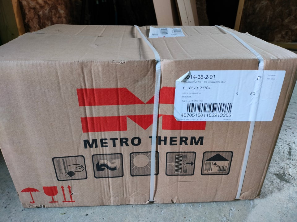 NY El vandvarmeren 14 l , Metro Therm