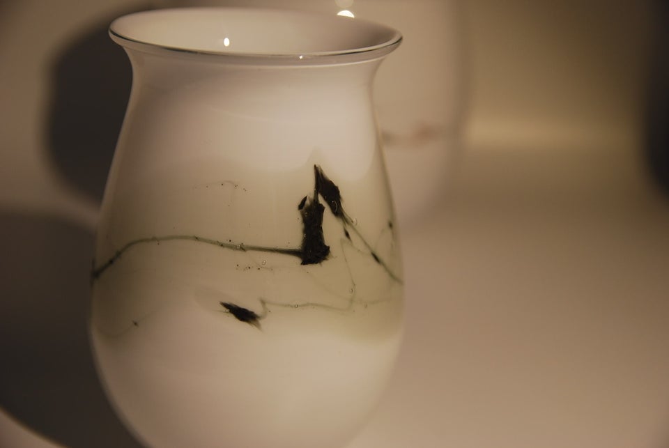 Glas Vase Holmegård