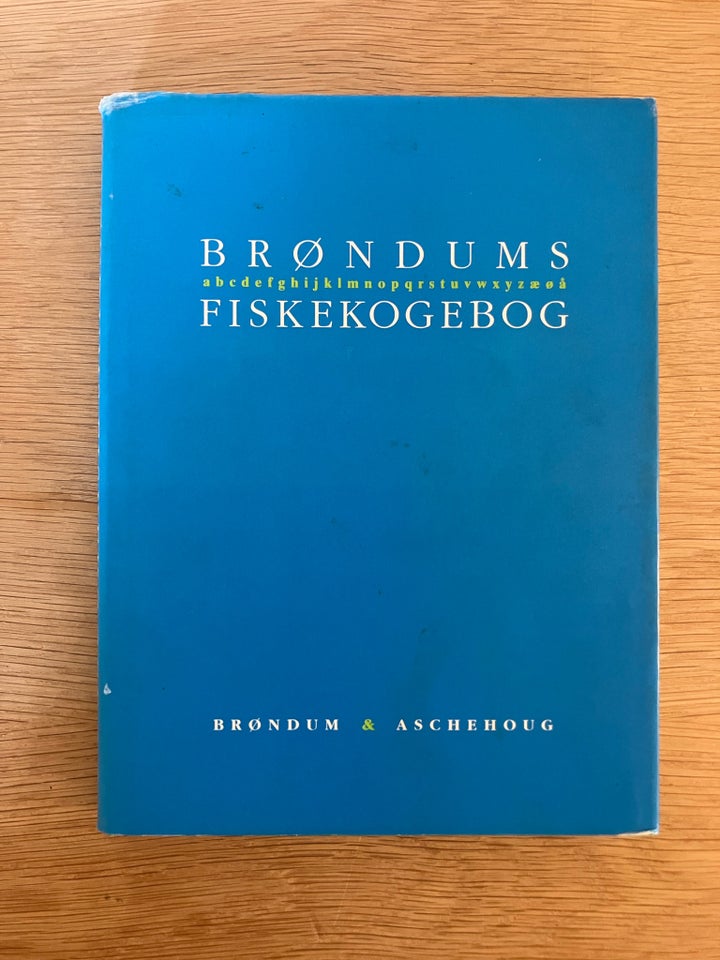 BRØNDUMS FISKEKOGEBOG, emne: mad