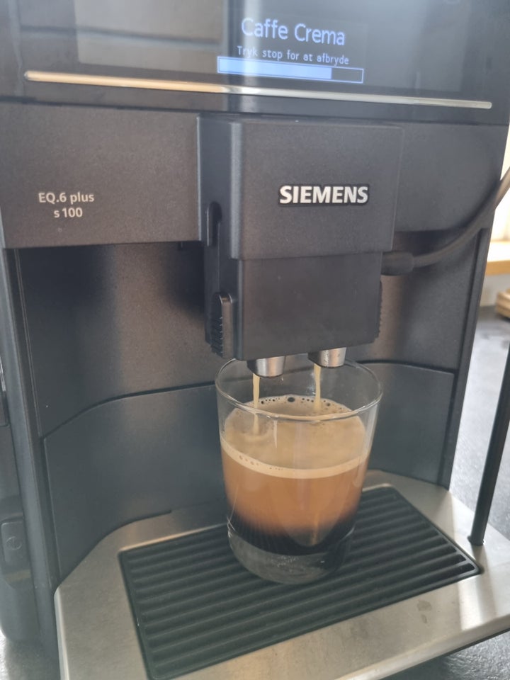 Espressomaskine, Siemens eq6.