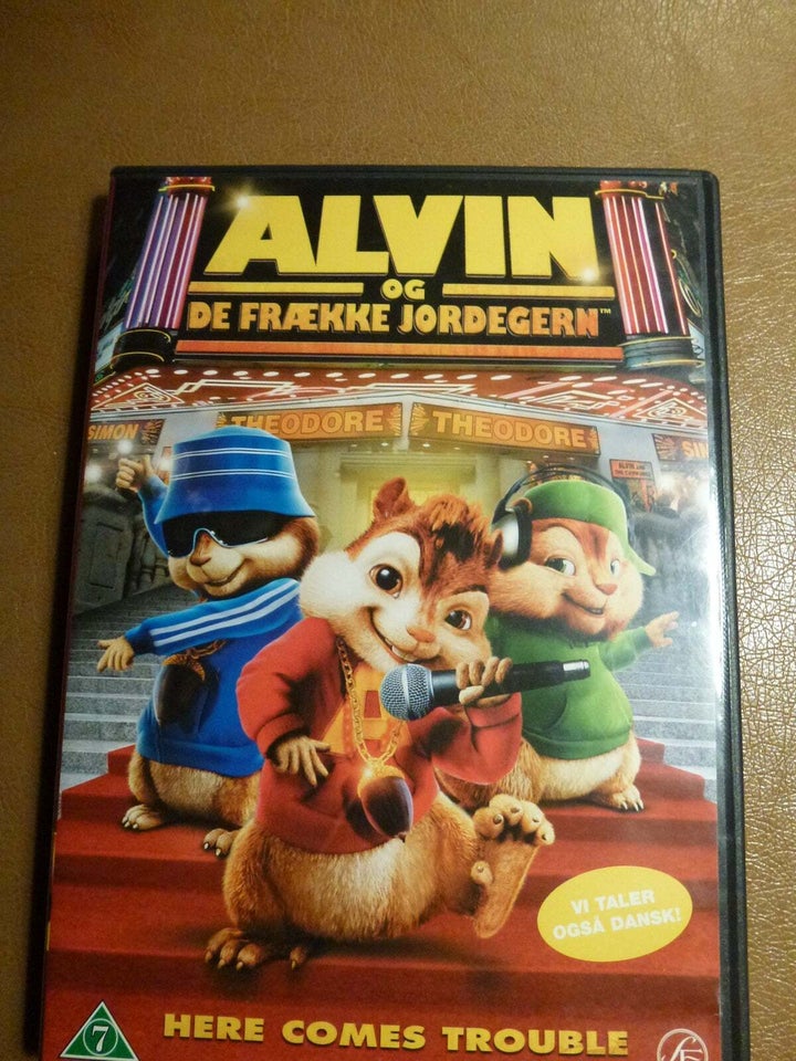 Alvin og de frække jordegerne, DVD,