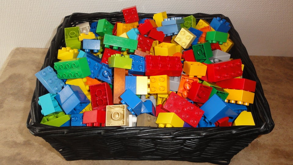 Lego Duplo, 2 kg Basis klodser