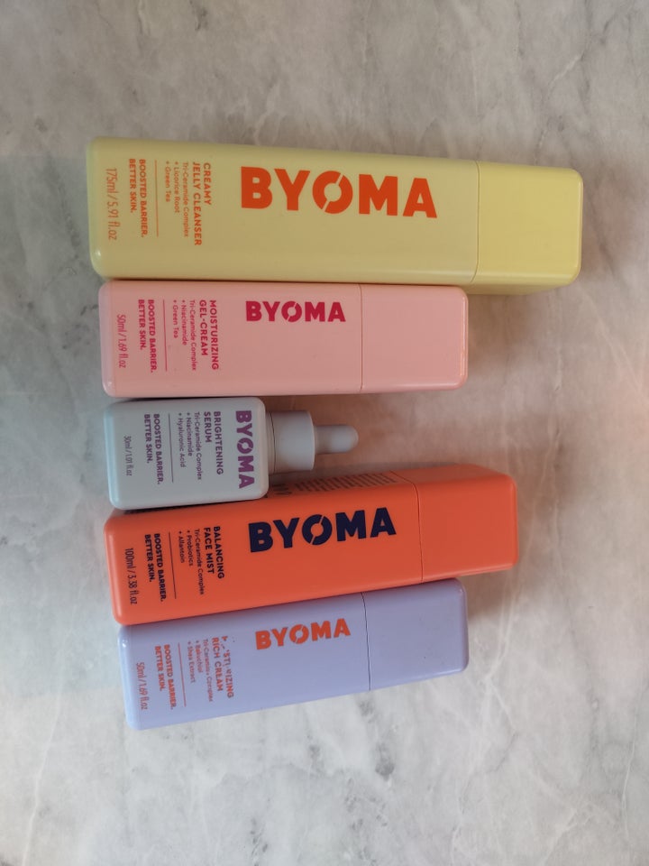 Ansigtspleje, Creme rens , Byoma