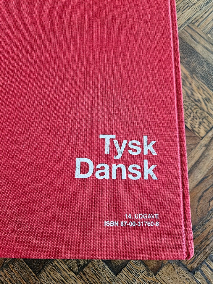 Tysk-Dansk, GYLDENDALS røde