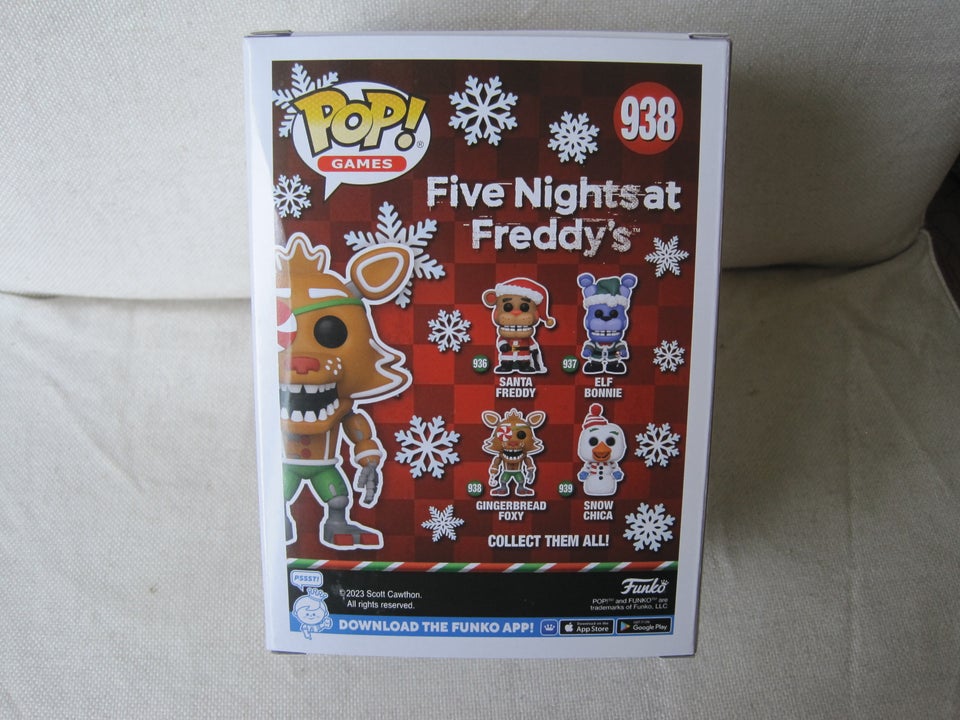 Funnko Pop #938 Gingerbread Foxy