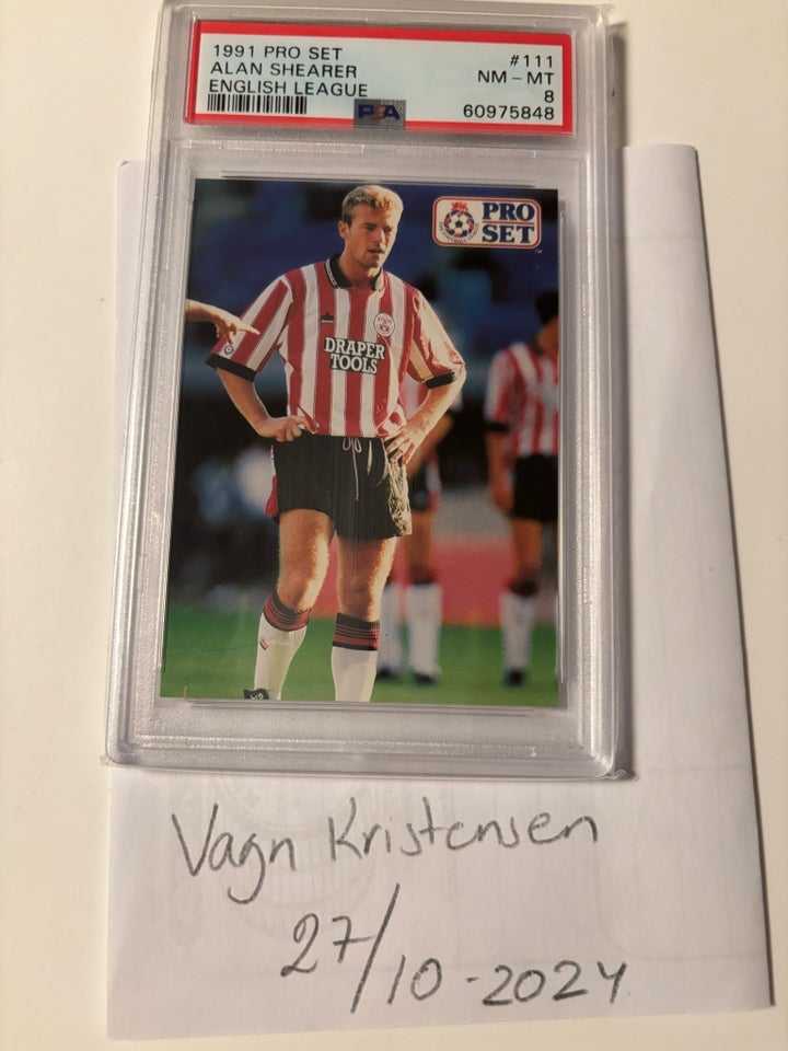 Samlekort, Alan Shearer PSA 8