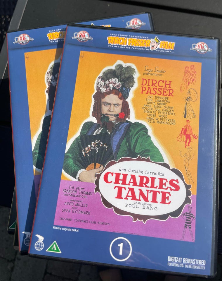 Charles Tante DVD familiefilm