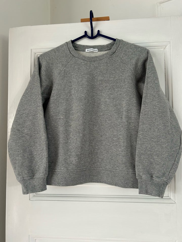 Sweatshirt, Grå sweatshirt ,