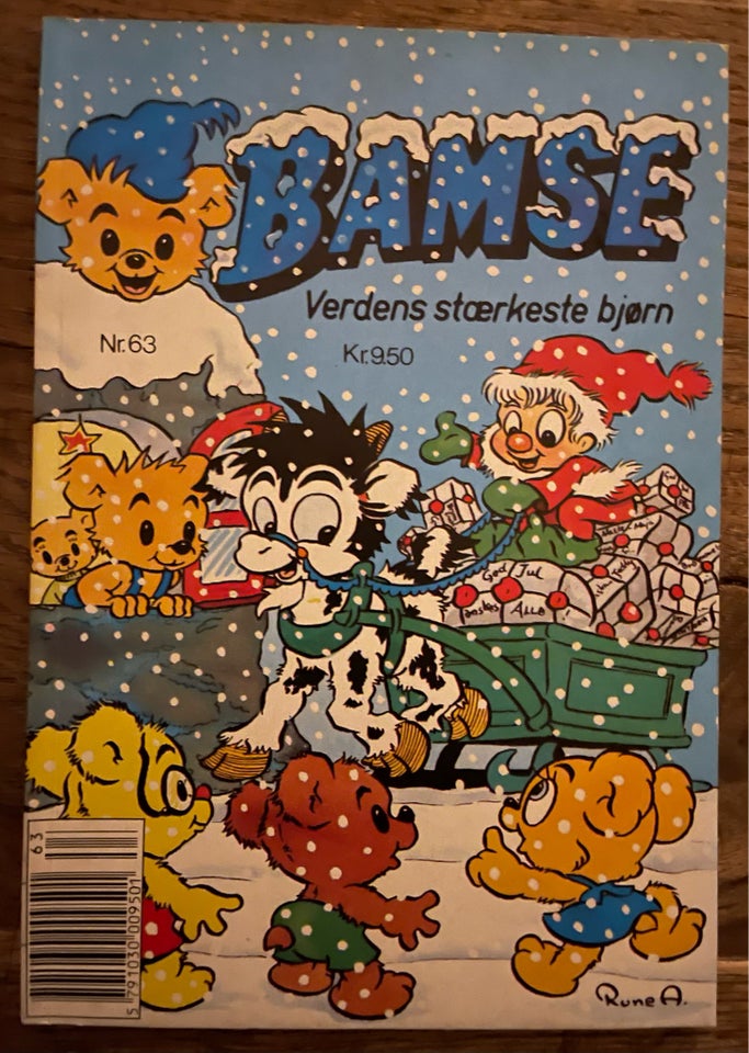 Bamse 1983 nr. 63, Tegneserie