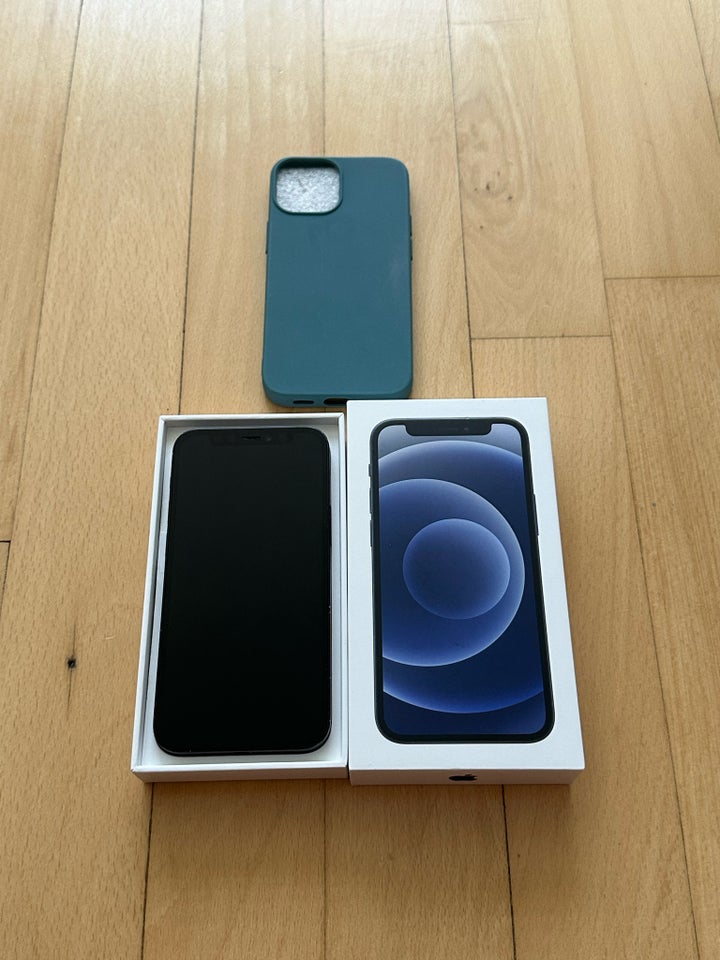 iPhone 12 Mini, 128 GB, sort