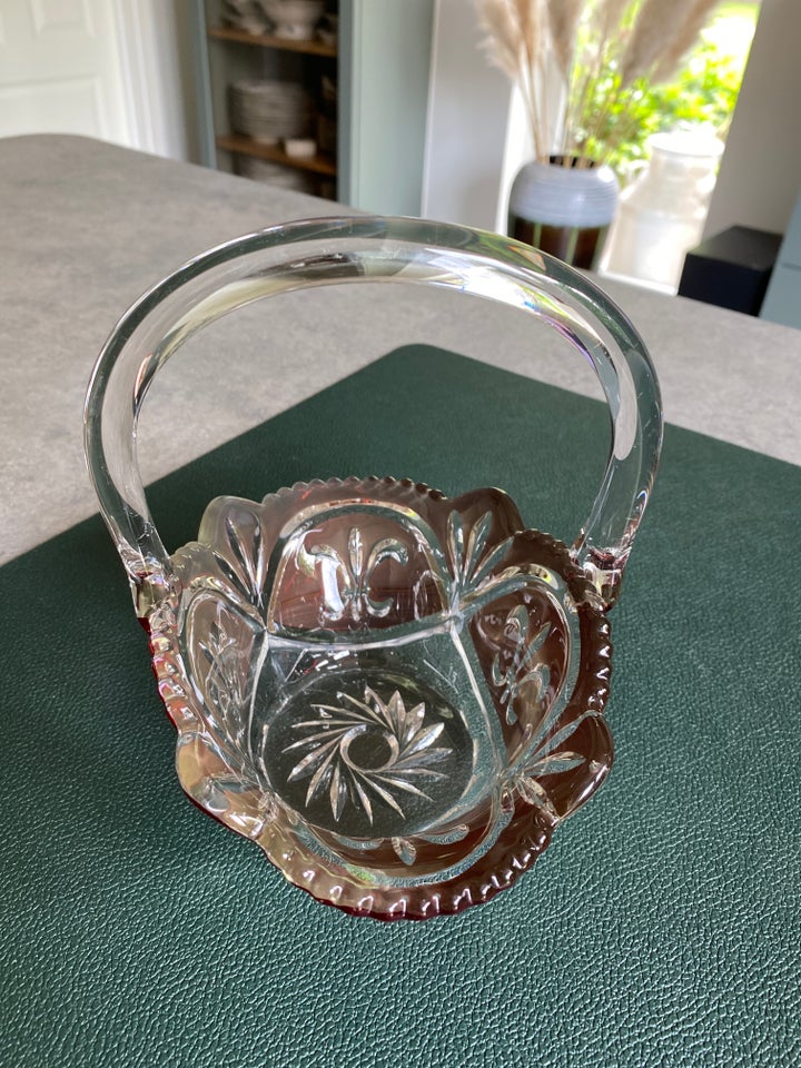 Glas Glasskål med hank