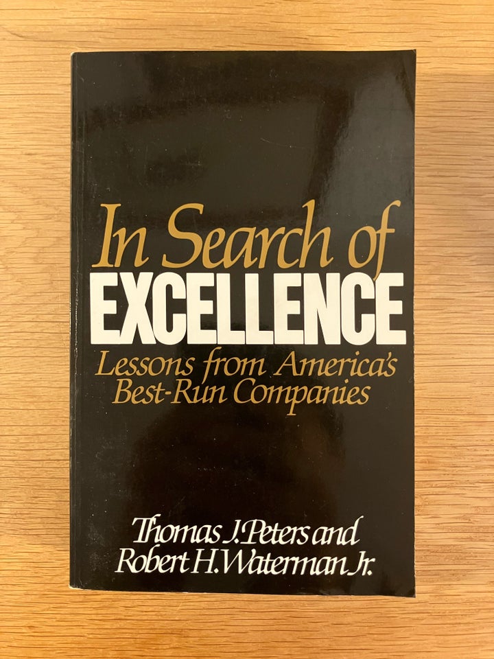 IN SEARCH OF EXCELLENCE, Thomas J.