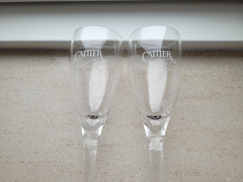 Glas Champagneglas CATTIER