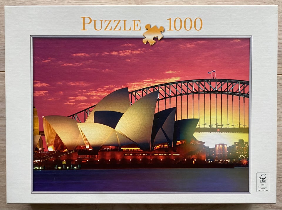 Sydney 1000 brikker puslespil