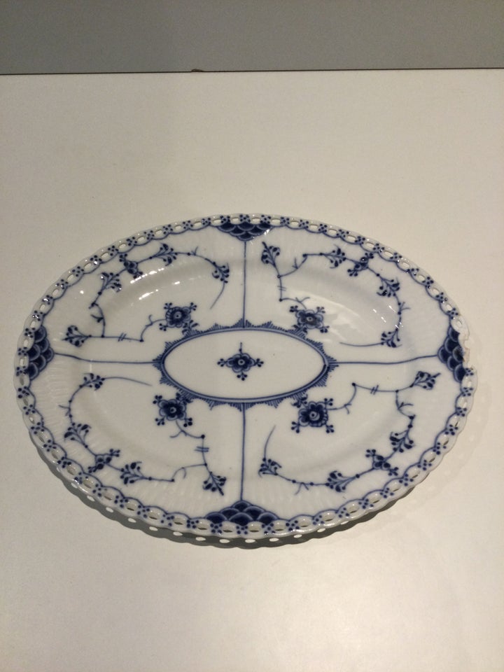 Porcelæn Ovalt fad  Royal